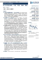 IP行业研究框架:内容、形象、战略、渠道
