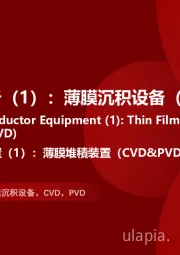 2024年中国半导体设备（1）：薄膜沉积设备（CVD&PVD）