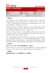 煤炭行业点评：能源行业产融动态报告