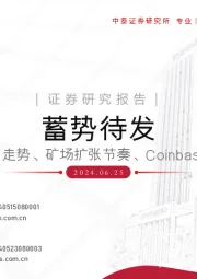 比特币走势、矿场扩张节奏、Coinbase深度分析：蓄势待发
