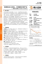 锂电行业周报：首届锂电池大会举办，亿纬锂能发布新产品