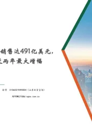 电子行业周报:24年5月全球半导体销售达491亿美元,单月同比增速创下近两年最大增幅