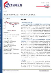 基础化工行业周报：维生素价格持续上涨，制冷剂景气有望延续
