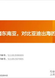 乘用车行业深度研究：复盘日系出海东南亚，对比亚迪出海的思考与启发