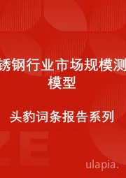 中国不锈钢行业市场规模测算逻辑模型 头豹词条报告系列