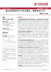 钢铁6月月报：需求淡季高炉开工环比增加，钢价承压下行