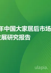 2024年中国大家居后市场服务行业发展研究报告
