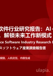 2024年中国AI+办公软件行业研究报告:AI+软件开启智慧办公新里程,解锁未来工作新模式(摘要版)