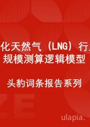中国液化天然气(LNG)行业市场规模测算逻辑模型 头豹词条报告系列