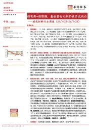 建筑材料行业周报：弱现实+弱预期，基金重仓比例仍在历史低位