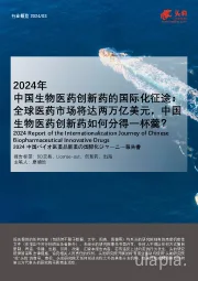 2024年中国生物医药创新药的国际化征途:全球医药市场将达两万亿美元,中国生物医药创新药如何分得一杯羹?