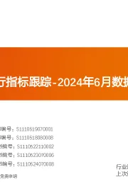 化工行业运行指标跟踪-2024年6月数据