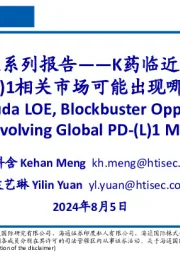 大药的诞生系列报告：K药临近专利到期，全球PD-（L）1相关市场可能出现哪些机会？