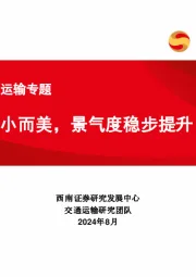 外贸化学品运输专题：小而美，景气度稳步提升