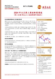 2024年8月第三周创新药周报（附小专题PD-(L)1小细胞肺癌研发概况）