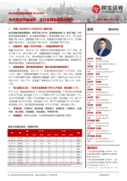电力设备及新能源周报:光伏需求持续向好,全社会用电量稳步提升