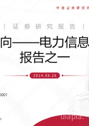 电力信息化系列报告之一：举旗定向