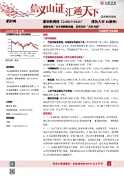 新材料行业周报:新材料周报(240819-0823)福建省推广全生物降解地膜,防控农田“白色污染”