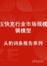 中国高压快充行业市场规模测算逻辑模型 头豹词条报告系列