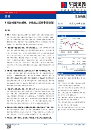 传媒：8月游戏版号创新高，多线发力延展暑期热潮