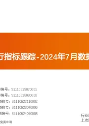基础化工行业专题研究:化工行业运行指标跟踪-2024年7月数据