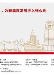 电气设备行业行业周报:白皮书重申转型决心,为新能源发展注入强心剂