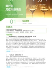 酒行业周度市场观察第35周