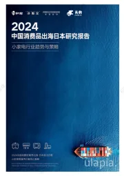 2024中国消费品出海日本研究报告 小家电行业趋势与策略