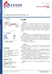 医药行业周报：罗氏格菲妥新适应症在华申报上市