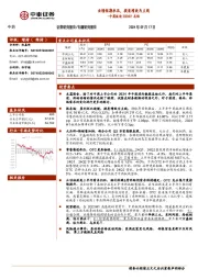 中药板块2024H1总结：业绩短期承压，提质增效为主线