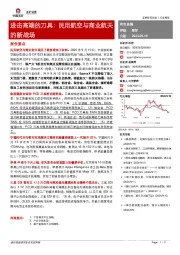 进击高端的刀具：民用航空与商业航天的新战场