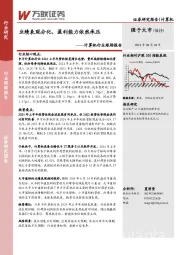 计算机行业跟踪报告：业绩表现分化，盈利能力依然承压