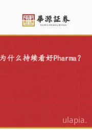 医药生物行业专题：为什么持续看好Pharma？