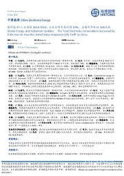 国际能源+工业周报:全社会用电量同增8.9%,美国对华加征50%关税