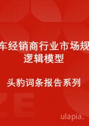 汽车经销商行业规模