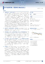 化工行业周报：价差底部徘徊，把握成长确定性机会