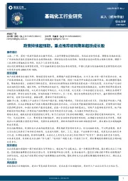 基础化工行业研究：政策持续超预期，重点推荐顺周期和超跌成长股