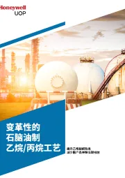 石化：变革性的石脑油制乙烷/丙烷工艺-提升乙烯裂解效率减少副产品并降低碳排放