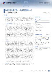 有色金属行业周报：财政政策力度可期，有色金属或继续上行