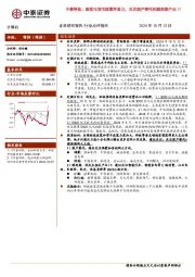 计算机：中泰科技：财政与货币政策齐发力，关注国产替代和顺周期产业IT
