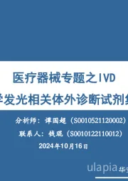 医疗器械专题之IVD：化学发光相关体外诊断试剂集采演绎