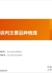 医药生物行业专题研究：2024年医保谈判主要品种梳理