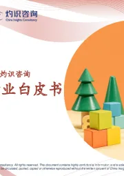 积木玩具行业白皮书