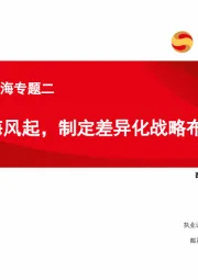 医疗器械出海专题二：出海风起，制定差异化战略布局