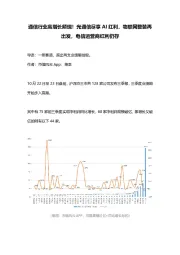 通信行业高增长频现!光通信尽享AI红利,物联网整装再出发,电信运营商红利仍存
