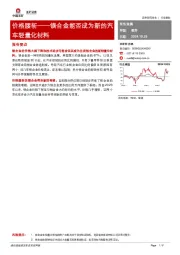 镁合金能否成为新的汽车轻量化材料：价格腰斩