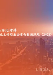 非银行业主动型基金重仓数据跟踪（24Q3）：板块估值回升，持仓环比增持