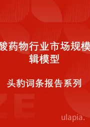 中国核酸药物行业市场规模测算逻辑模型 头豹词条报告系列