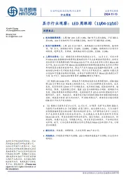 显示行业观察:LED周跟踪