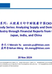 CXO国别研究系列：从欧美日印中财报看中国CXO行业供需变化